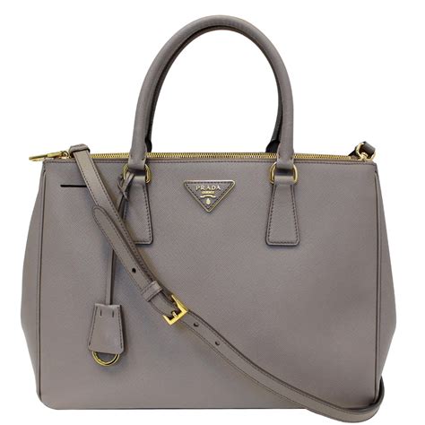 prada double bag gray|Prada double bag saffiano.